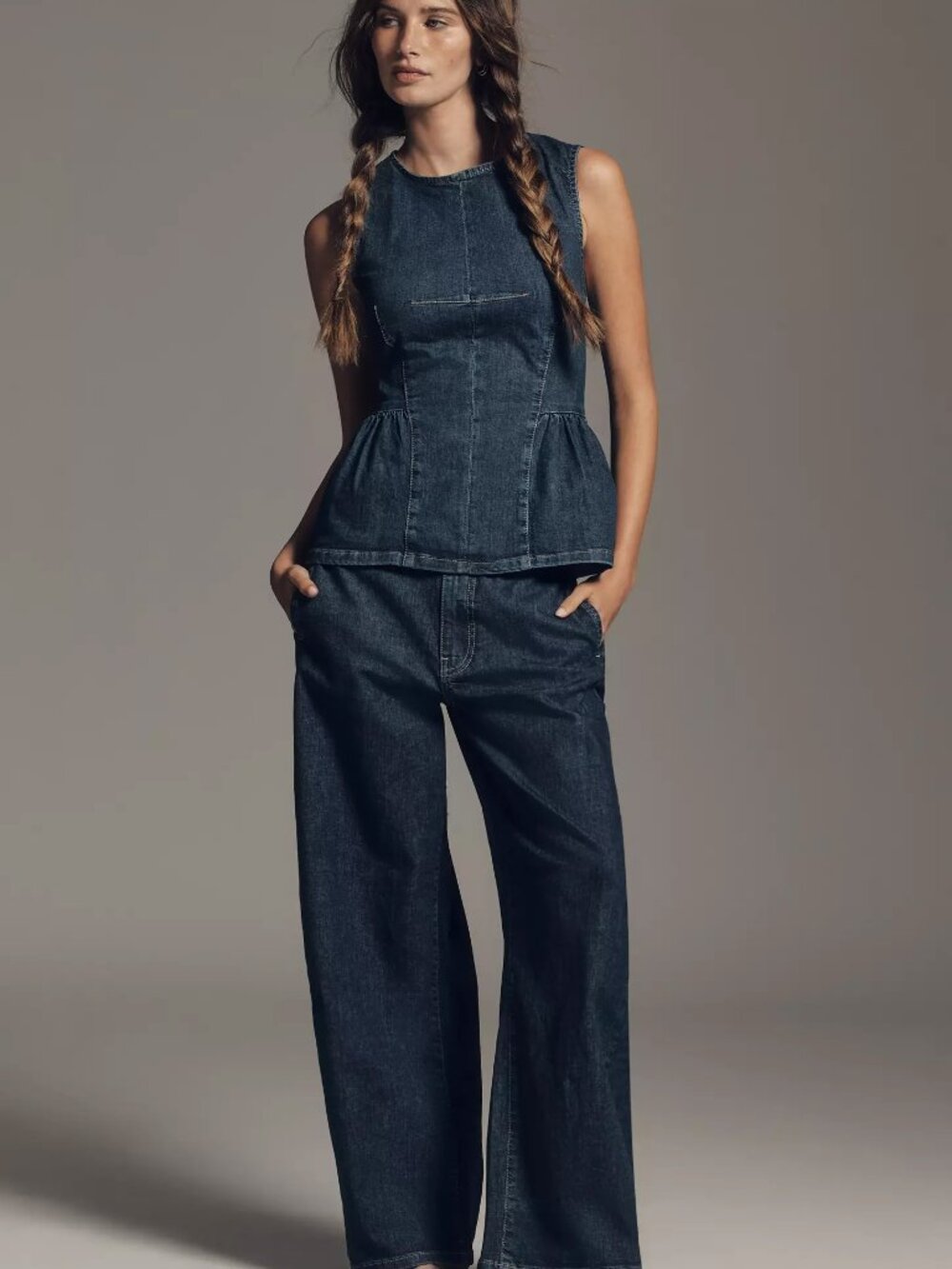 Maeve by Anthropologie High-Rise Tapered Jeans – Dark Denim – Size 25P – NWT